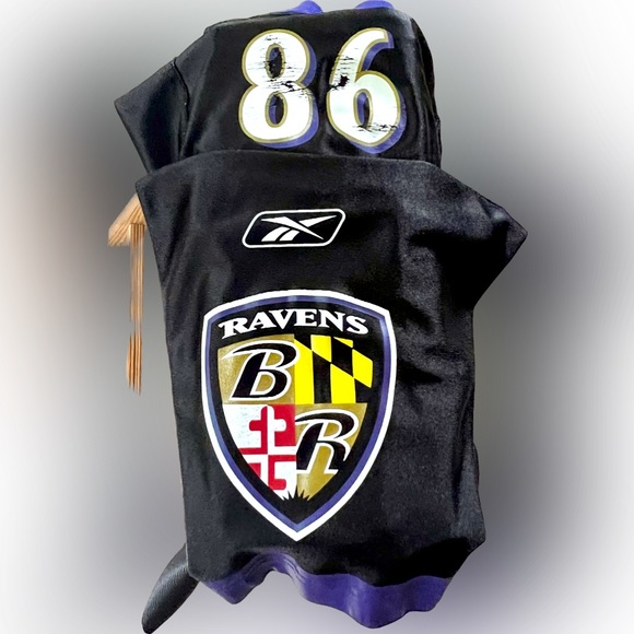 🏈Baltimore Ravens #86 Todd HEAP Reebok Equipment NFL Replica Jersey Size Medium - Picture 4 of 7